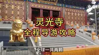 灵光寺全程导游攻略