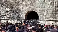 清明假期 明孝陵就这么多人来看朱元璋 这五一假期不得一个亿人咯？