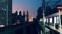 重庆海棠溪地铁站酷似二次元场景，美如画