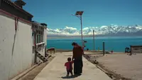 最接近天堂的村落西藏佩枯措