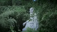 【空镜】高清航拍四川眉山三苏祠苏东坡苏轼