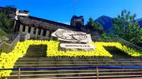 阿坝州汶川县映秀镇，曾经的512汶川大地震震中，14年后换了新颜