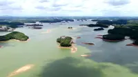 航拍广西北海合浦星岛湖，水浒传的拍摄地，曾经钓鱼人的天堂！