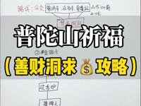 我敢说这是全网最全的善财洞攻略