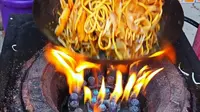 您见过2025米长的面条吗？清徐关帝城面食节