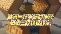 法门寺不光出土了武则天的裙子，还有三件珍宝，尤其是最后一个#法门寺#国家文物#历史#西部最好玩#秦汉唐穿越者