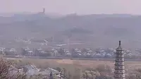 避暑山庄之南山积雪，溜达一圈