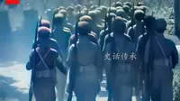 94年真实录像：红军妇女团老兵重返梨园口，看望牺牲姐妹！ #长征 #真实影像 #老视频 #致敬英雄