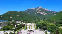 山东泰山天外村入口