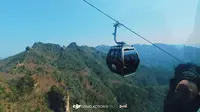 4K 天子山索道下山全程风景