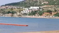 山东威海金海滩全景