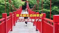 夏天找一个人少景美的地方避暑纳凉，那就去抚顺筐子沟景区吧