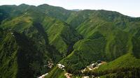 兰州兴隆山风景区航拍