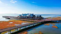 兴城红海栈道景区