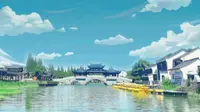 嵌在奉化与溪口之间的滕头生态旅游区，紧倚江拔、甬 滕头村 临公路，地处萧江平原，剡溪江畔。全国首批国家AAAA级旅游景区。