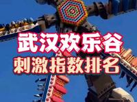 武汉欢乐谷刺激项目排名，你玩过几个？