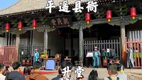 平遥县衙，升堂表演，巧断盗银案，现场观看知县断案