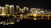御mini 漳州中山桥 夜拍