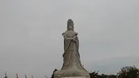 汕尾免费4A级景区，有重约1000吨高16.83米妈祖石像的凤山祖庙