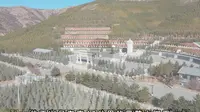 山西兴县黒茶山“四·八”烈士陵园