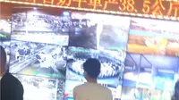 石家庄君乐宝乳业工业体验园的自动挤奶场景（和我在书上看到的好像）