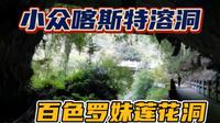 广西小众喀斯特溶洞景点，百色乐业罗妹莲花洞，有种包场的感觉！