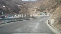 原声l鸿门岩到五台山中心景区l行车记录仪视角