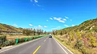 【4K 60FPS】驾驶在中国河北省承德市塞罕坝国家森林公园（2024.9）