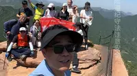 带着粉丝再次挑战棋盘山