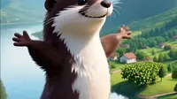 獭獭来到西畴国家石漠公园（三光）景区啦