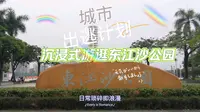 沉浸式游逛东江沙公园