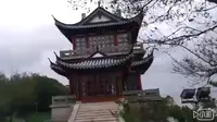 普陀山朝阳洞观日阁