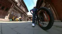 单车骑行，逛逛刚解封的古镇，极其悠闲舒适（地图搜连二里市）