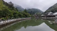 沉香湖景区及宾馆.