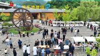 5月2日，“21°的夏天·清凉宁陕”筒车湾镇旅游推介暨漂流“玩转山水 争霸挑战赛”在宁陕县筒车湾休闲景区漂流广场隆重举行。