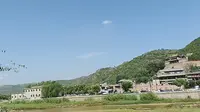 碛口古镇的风景。