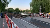 吉林市北山公园偶遇火车