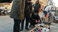 连云港海州区（老新浦）民主路。