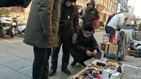 连云港海州区（老新浦）民主路。