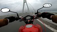湛江海湾大桥，一个不收费的收费站