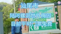汕尾陆河螺洞世外梅园，目前门票免费了，梅园长果子了