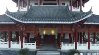 鸟瞰安康-安澜楼
