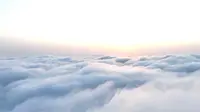 陕西镇安海棠山日出云海