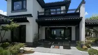 江西鹰潭龙虎山鹤鸣溪谷中式古风庭院，一个最美的家！