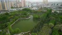 兰州航拍③-安宁区-兰州植物园