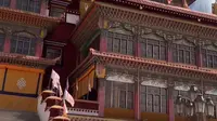 格尔登寺，位于四川省阿坝藏族自治州阿坝县城西北角，具有120多年的历史，是阿坝县规模最大的藏传佛教格鲁派寺院。现占地面积为18000平方米，有僧人1000余人。