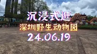 沉浸式逛深圳野生动物园（24.06.19）