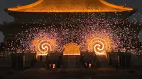 【大同 代王府】铁花表演实录
