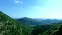 大美孝感-航拍孝感双峰山