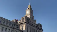 上海外滩江海关大楼《东方红》报时钟声（2020.12.31）